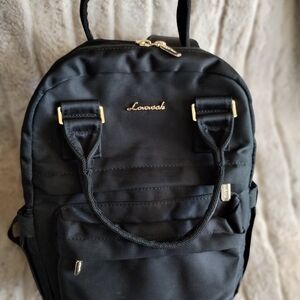 Lovevook Black Mini Backpack USB Charging Book Bag – Pre-Owned